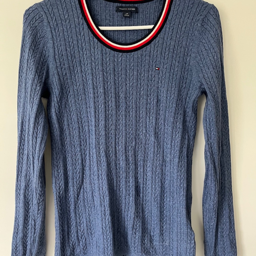 Tommy Hilfiger blue sweater